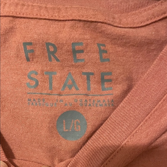 Free State Rust Floral Tee - Picture 2 of 6